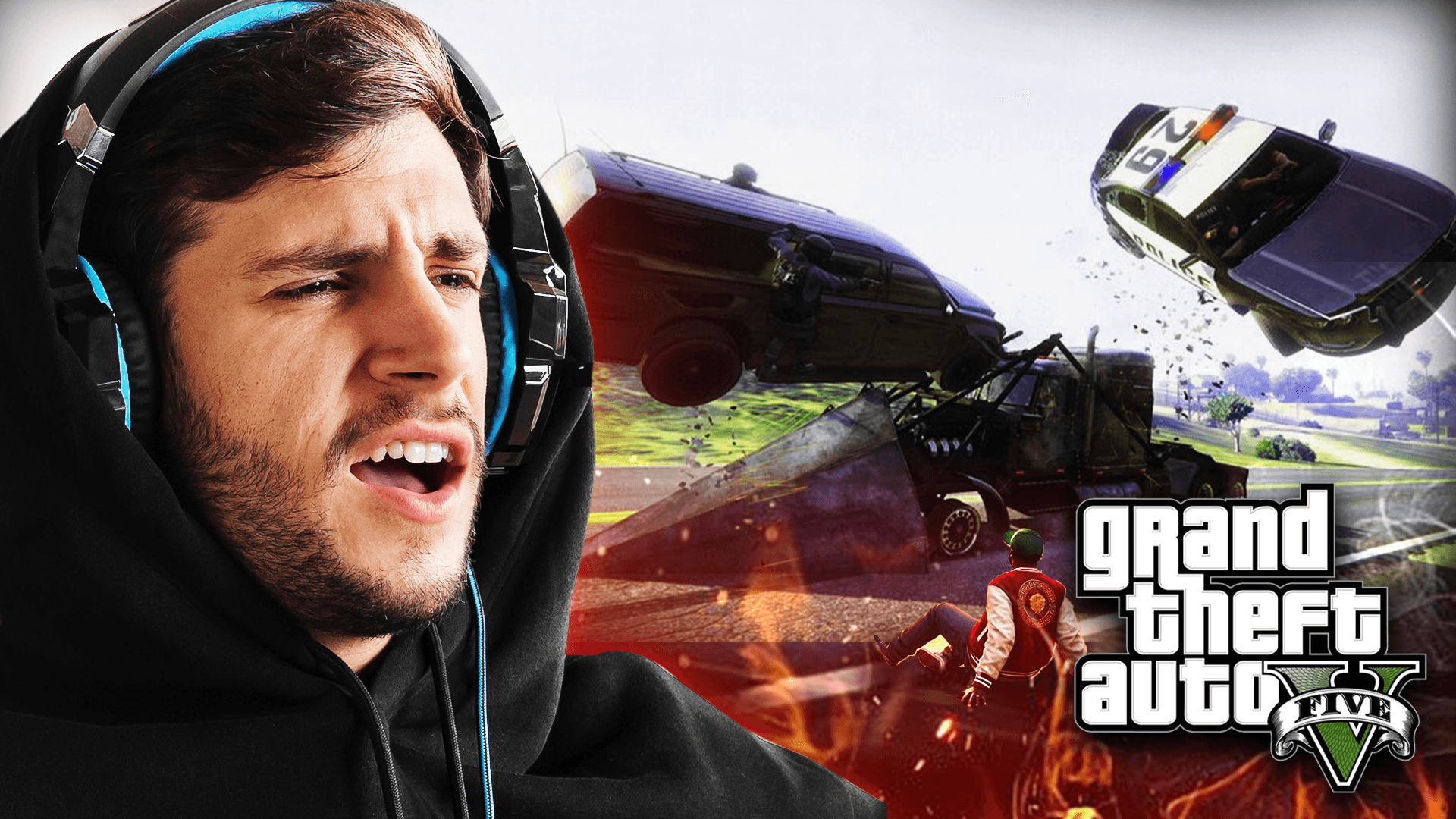 gaming custom thumbnail design example — ThumbnailMate portfolio