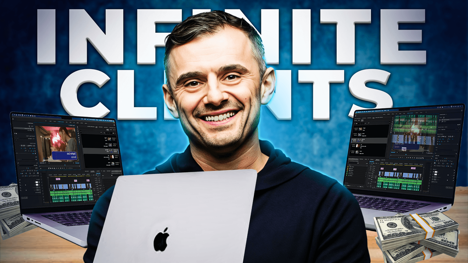 tech custom thumbnail design example — ThumbnailMate portfolio