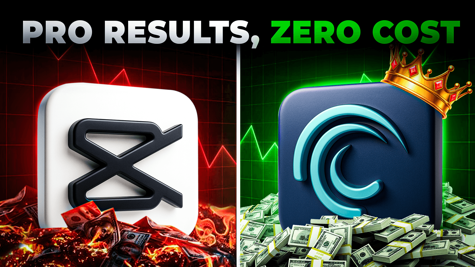 tech custom thumbnail design example — ThumbnailMate portfolio